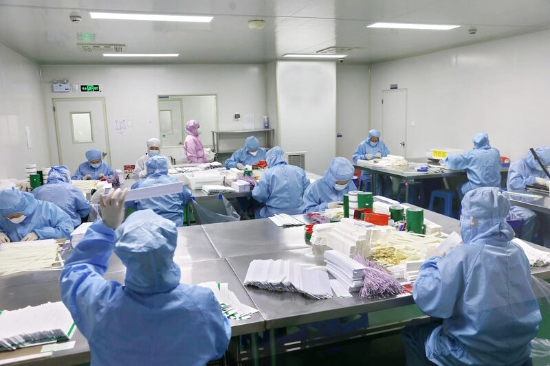 Click to enlarge manufacture covid test kits
