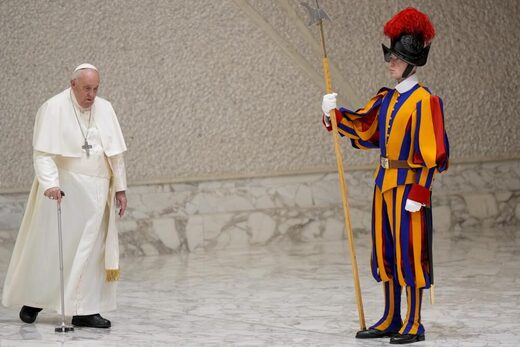Click to enlarge Pope Francis