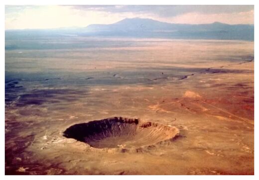 Barringer crater in Arizona