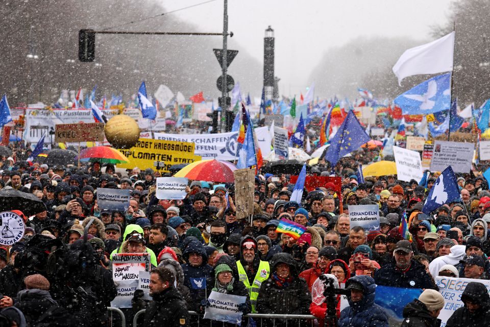 berlin ukraine protest