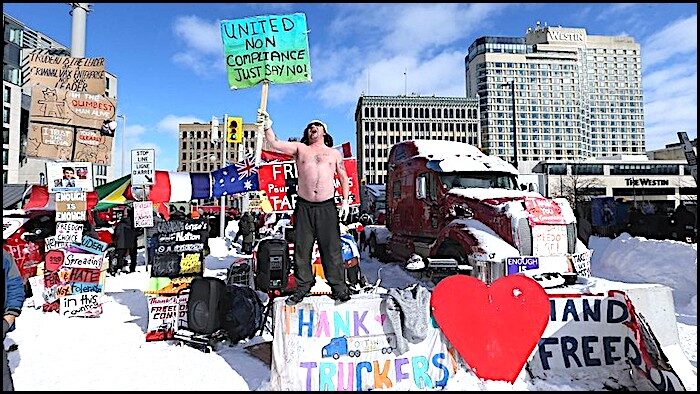 Click to enlarge protester