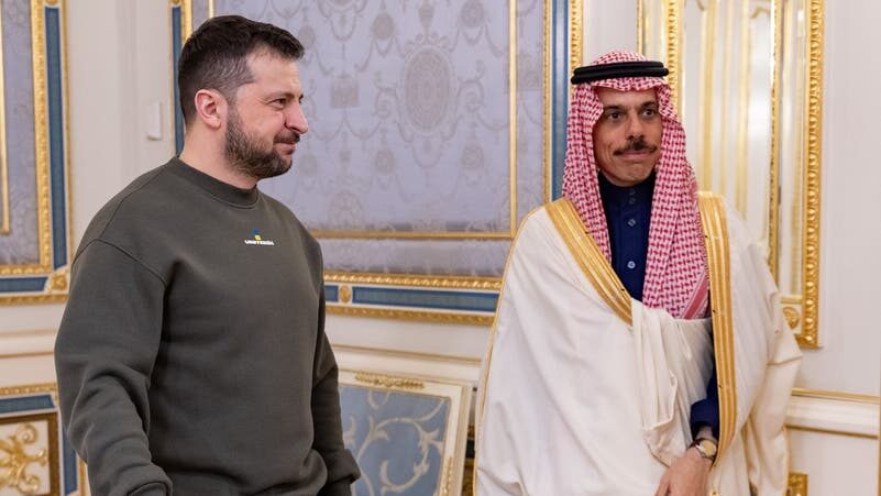 Zelensky Faisal bin Farhan