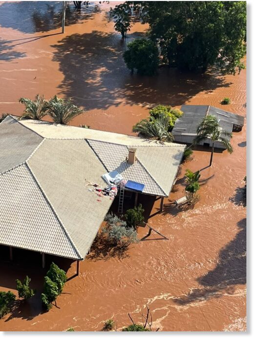 Floods in Amambay, Paraguay