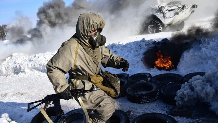 Click to enlarge russia nuclear bioloical chemical troops