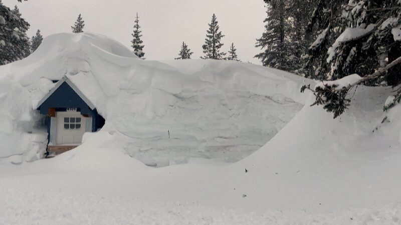 Residents of Soda Springs, California, are dealing with an estimated 36 feet of snowfall this winter, with more predicted on the way.