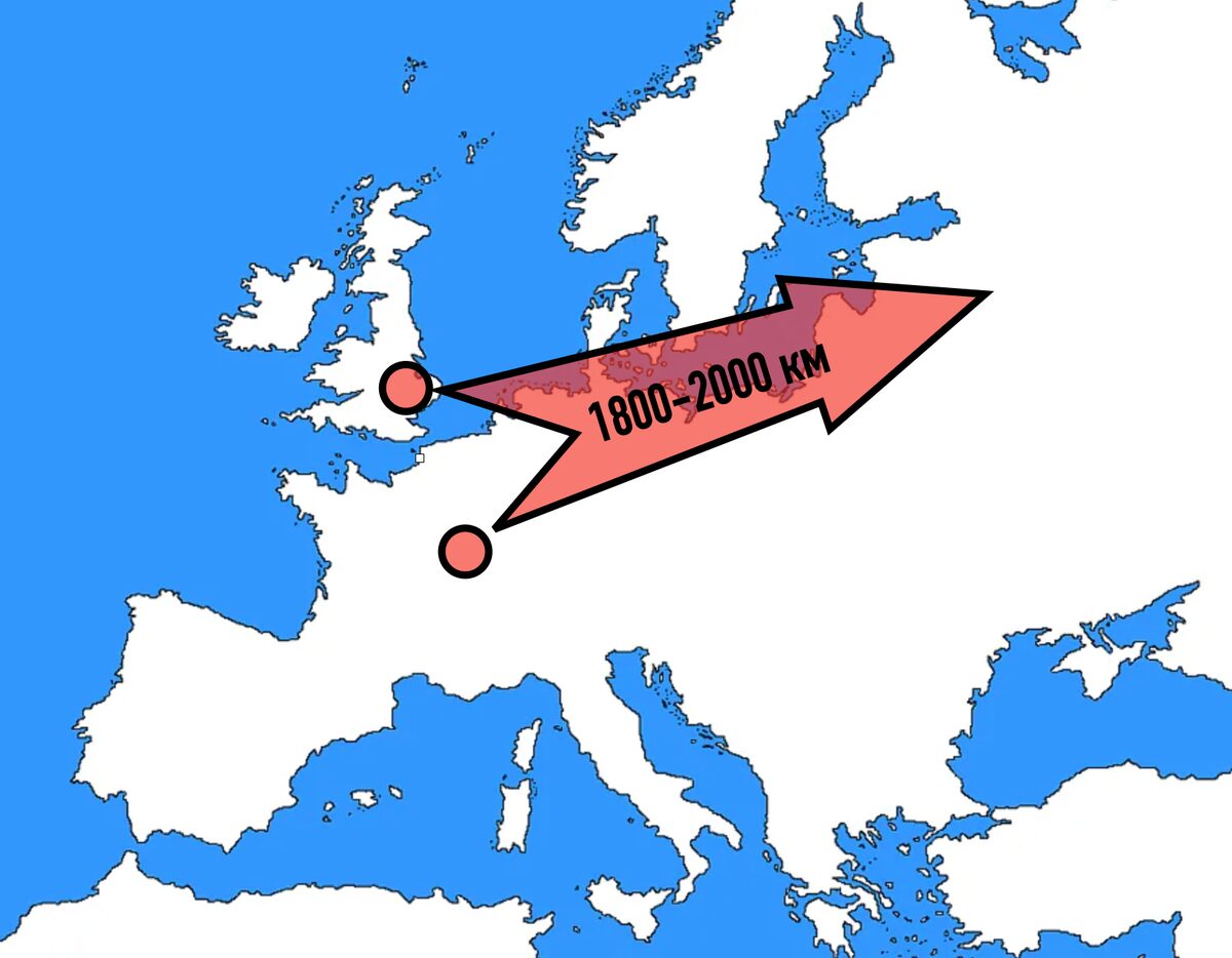 Click to enlarge Britain and France to Moscow
