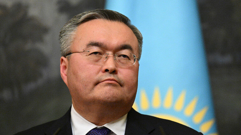 Foreign Minister of Kazakhstan Mukhtar Tileuberdi