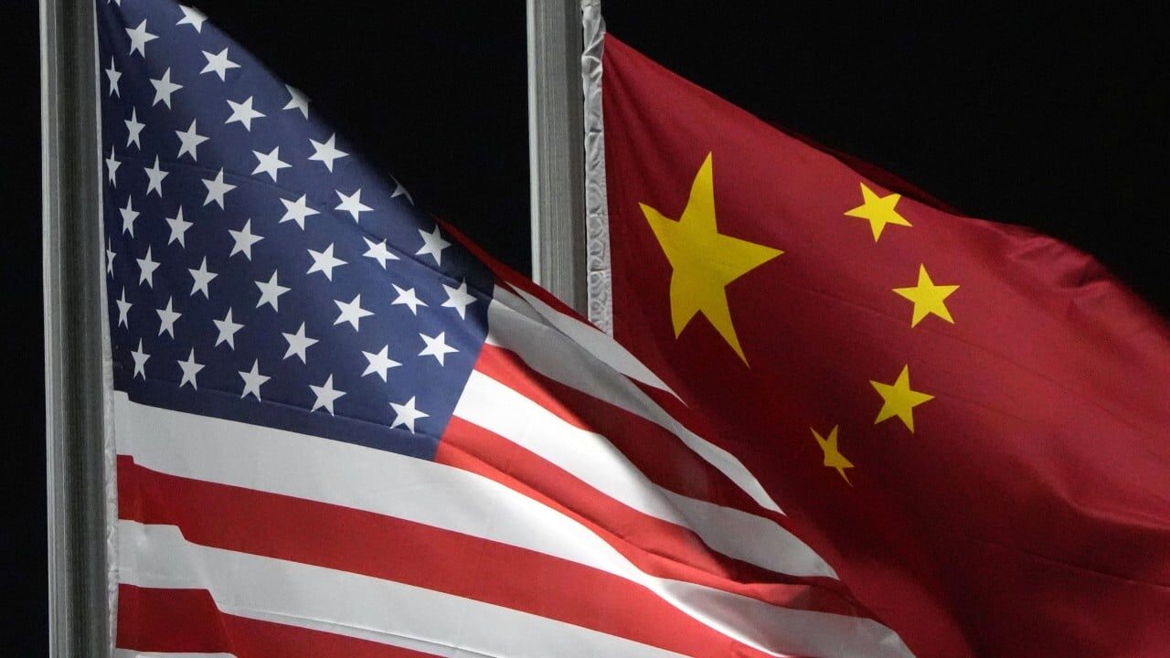 US China Flag