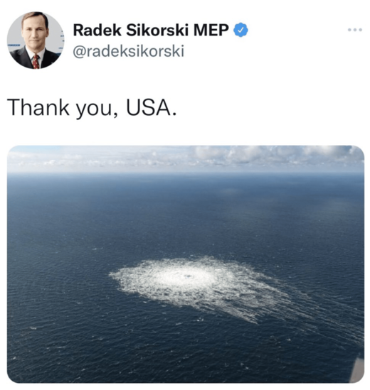 thank you usa nord stream