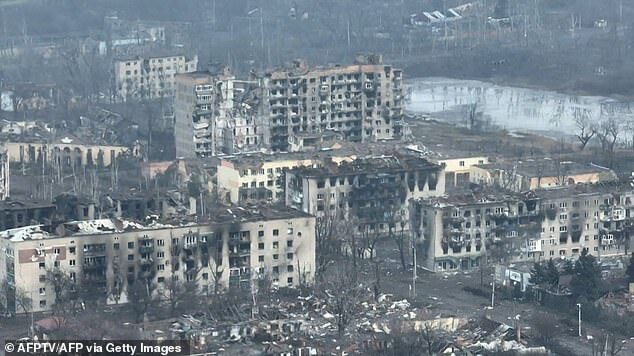 Bakhmut ukraine destruction