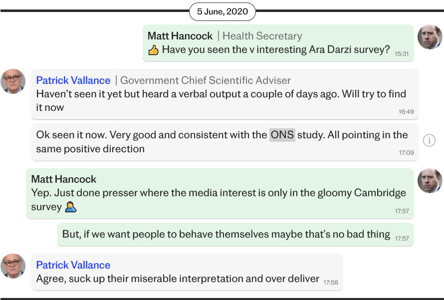 Click to enlarge Matt Hancock whatsapp 3