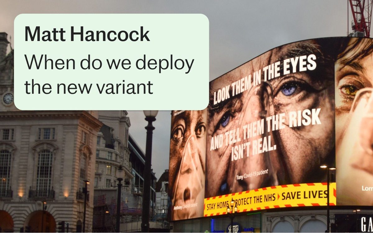 Matt Hancock whatsapp