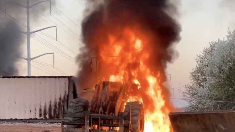 atlanta training center torched