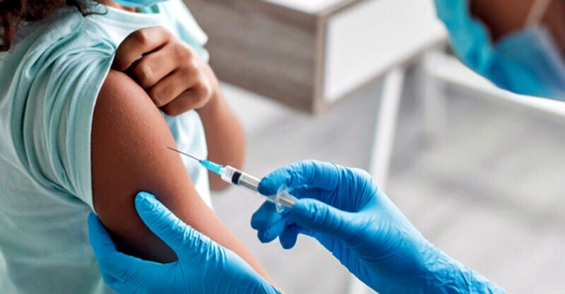 Click to enlarge Child vaccine