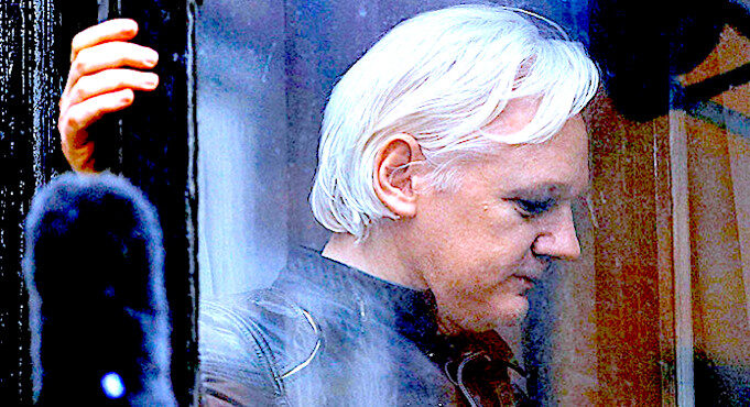 Click to enlarge Assange