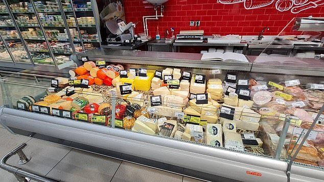 grocery store in Perm Russia