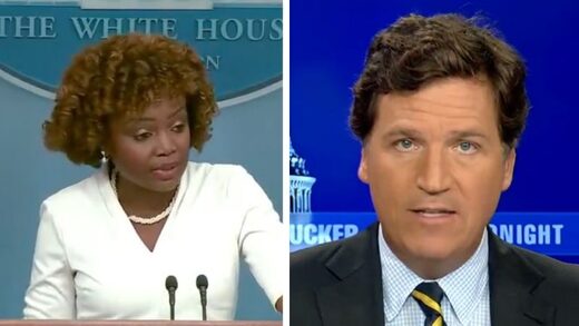Karine Jean-Pierre Tucker Carlson
