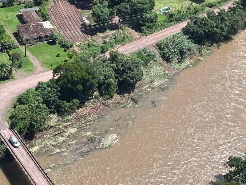 Click to enlarge Floods in Rio Grande do Sul, Brazil, March 2023.