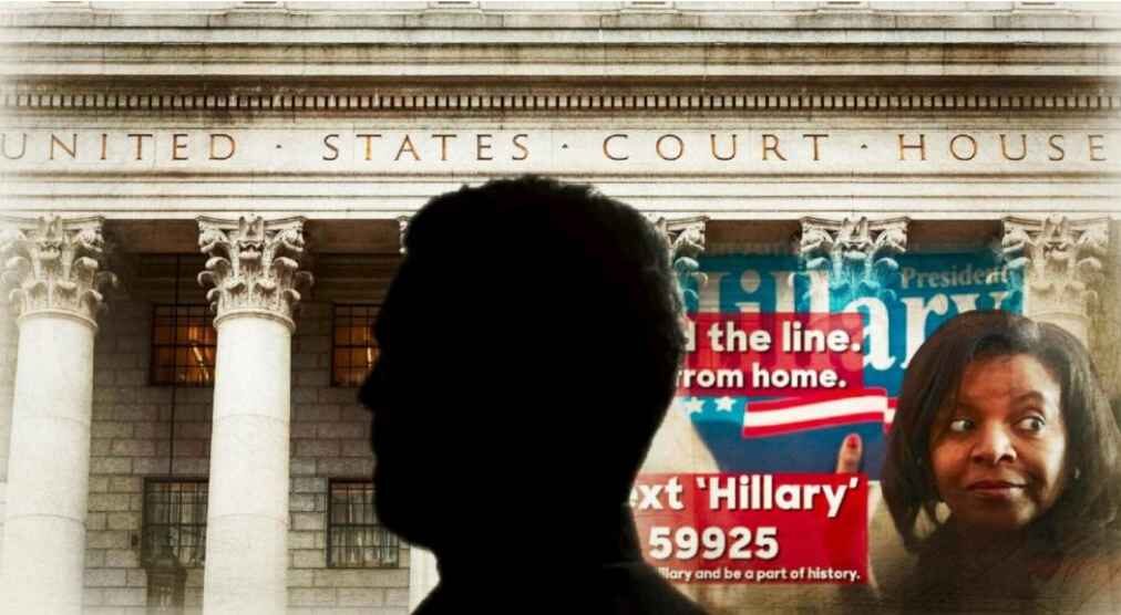 Click to enlarge US court shadow hillary