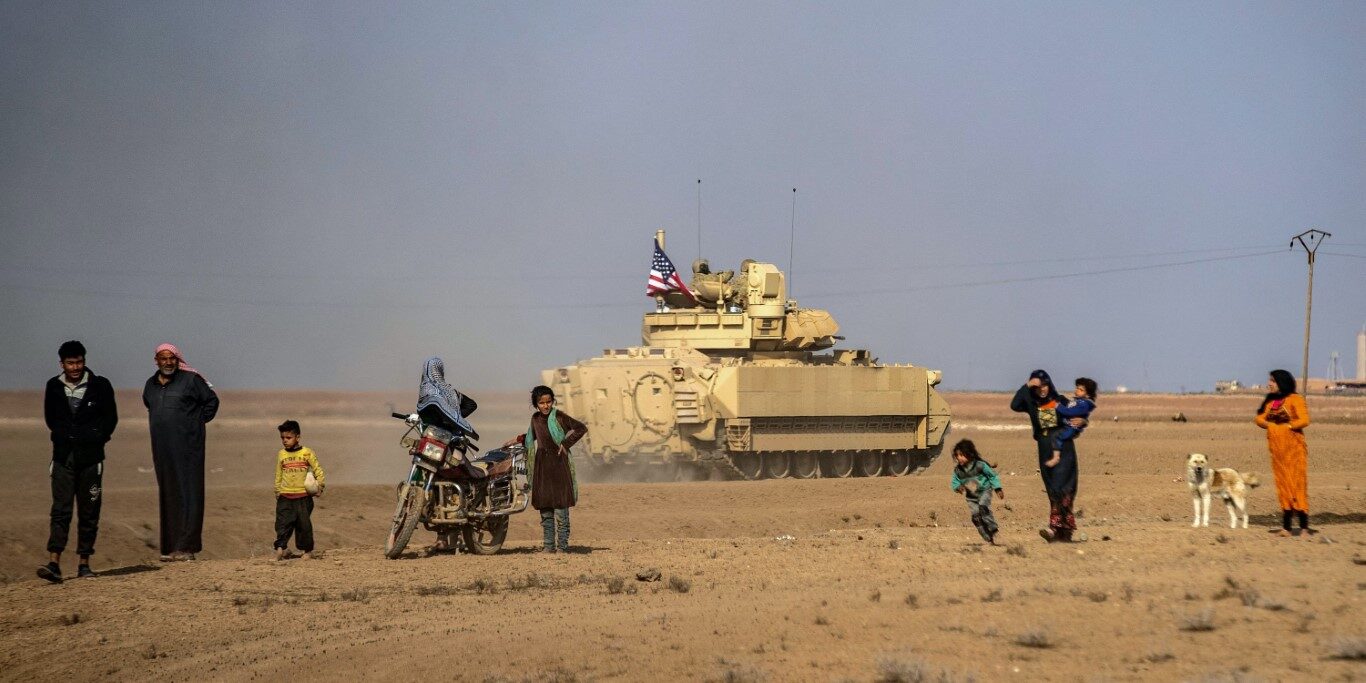 Click to enlarge US troops Syria