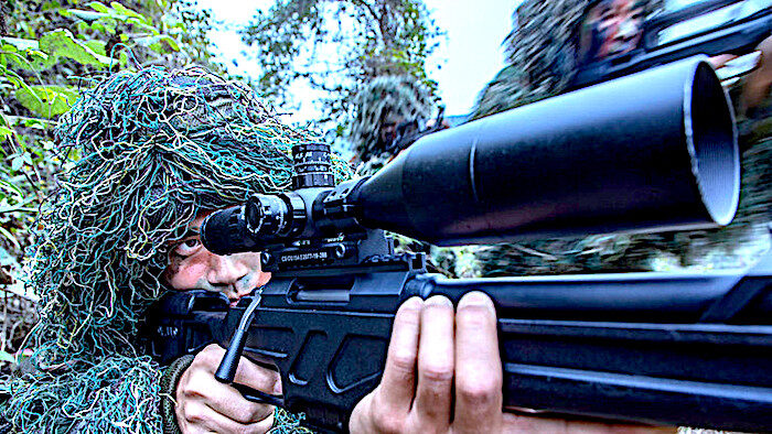 guy and gun