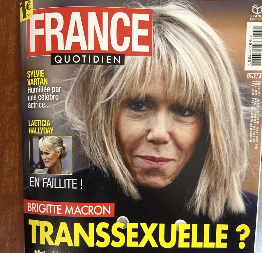 Brigitte Macron transexual