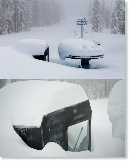 Click to enlarge Dodge Ridge Mountain Resort has just broken