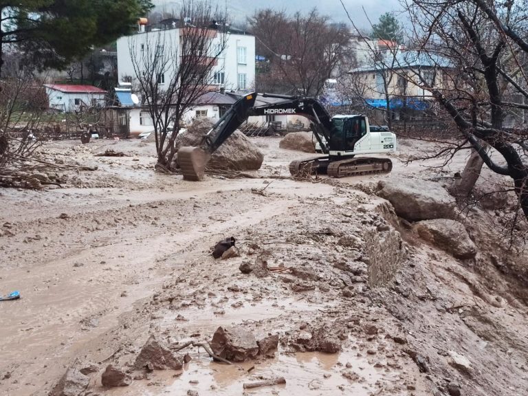 Floods in Adıyaman province, Turkey, March 2023.