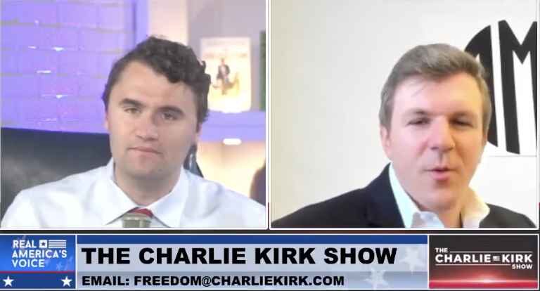 Click to enlarge charlie kirk james o'keefe