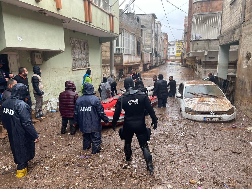 Floods in Şanlıurfa, Turkey, March 2023.