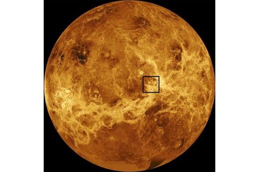 Click to enlarge venus volcano active