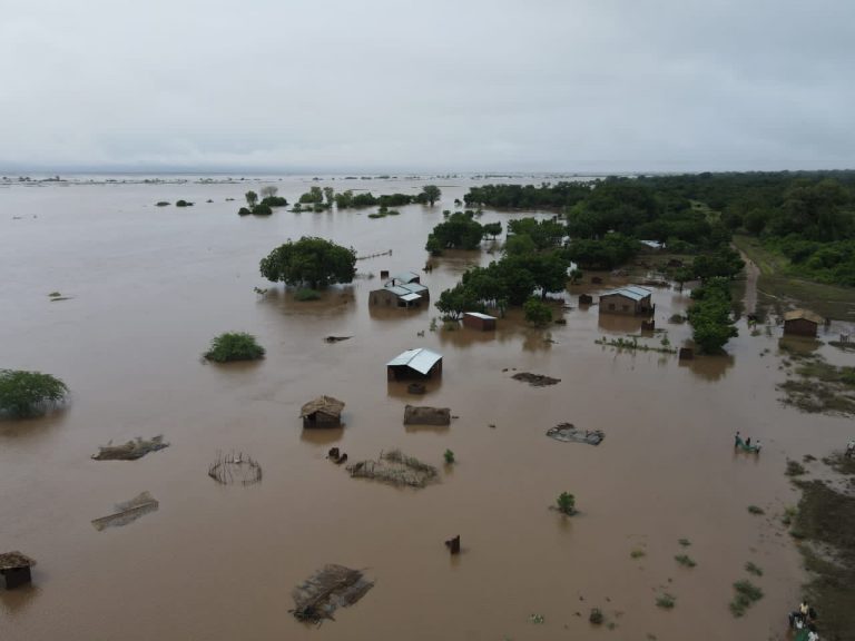 Flooding in Nsanje, Malawi, 16 March 2023.