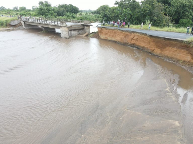 Flooding in Nsanje, Malawi, 16 March 2023.