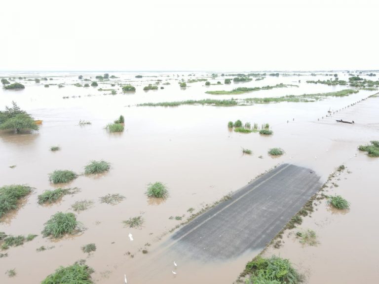 Flooding in Nsanje, Malawi, 16 March 2023.
