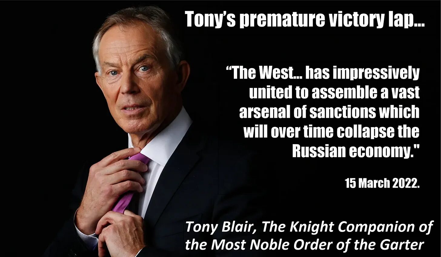 War Criminal Blair