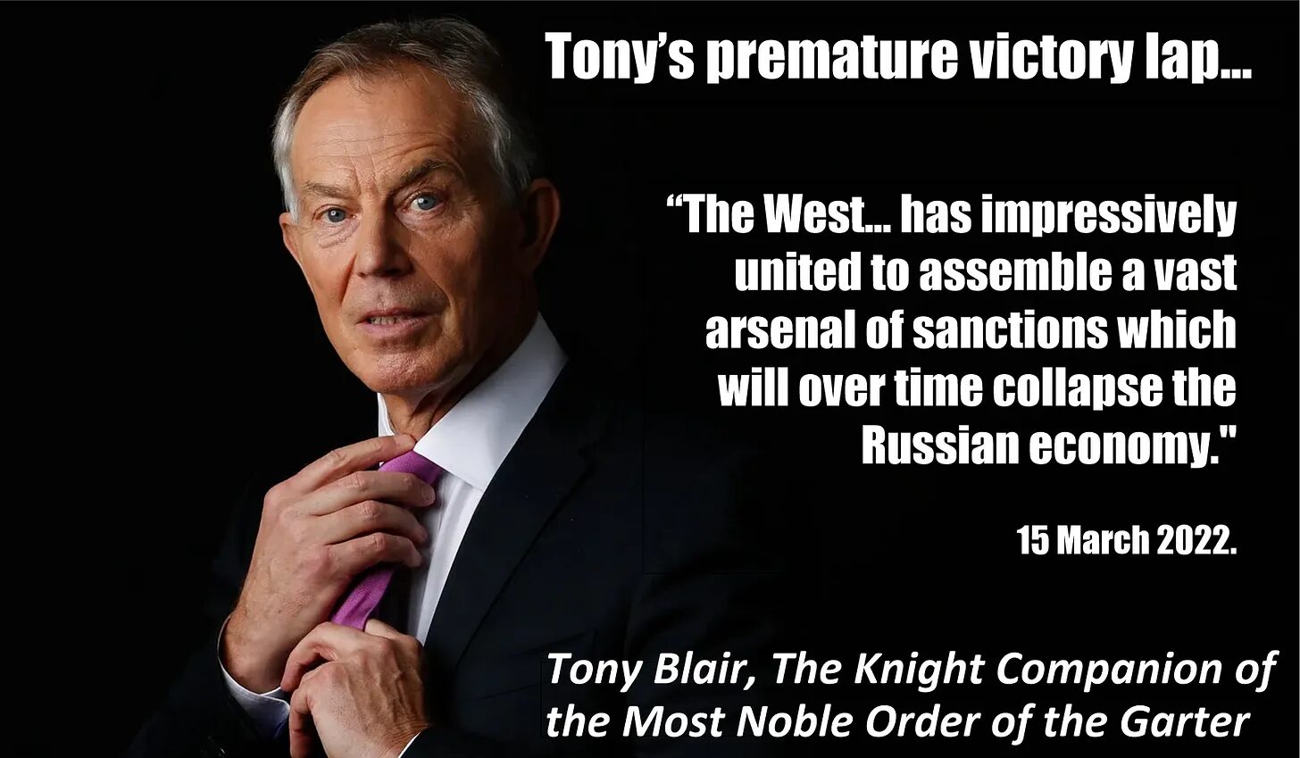 Click to enlarge War Criminal Blair