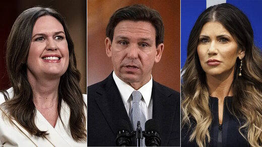 Click to enlarge sarah huckabee desantis noem