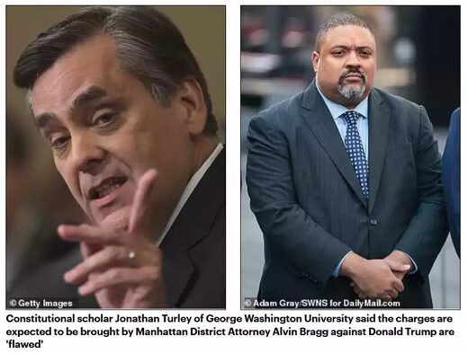 Jonathan Turley Alvin Bragg