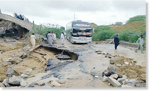Torrents sweep away 10 in Balochistan