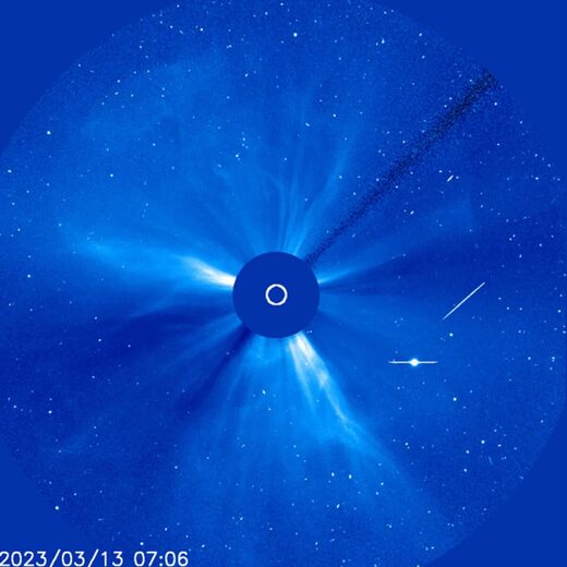 Click to enlarge CME solar