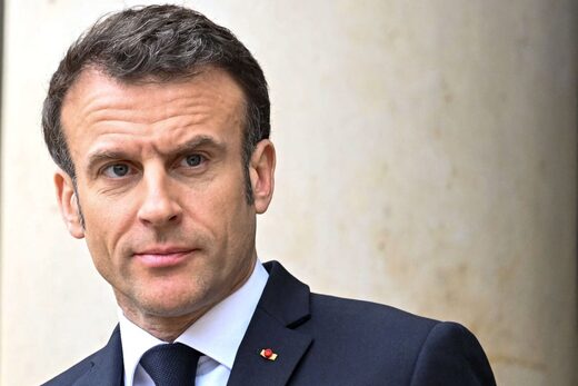 Click to enlarge Emmanuel Macron