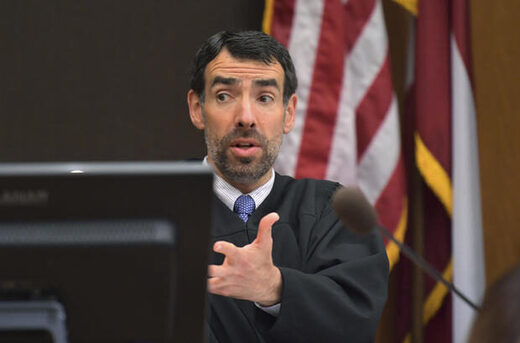 Click to enlarge Fulton County Superior Court Judge Robert McBurney trump election lawsuit georgia
