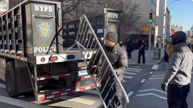 NYC barrier