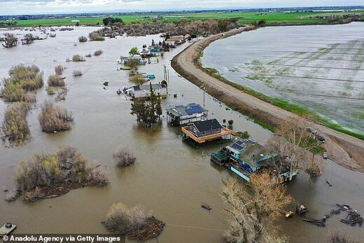 flooding california