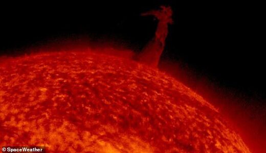 Colossal solar tornado spotted swirling over Sun's surface