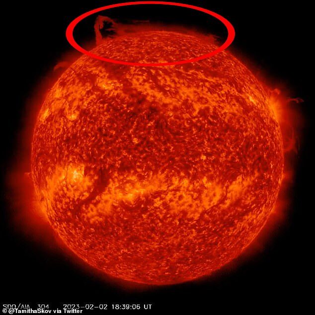 plasma tornado sun