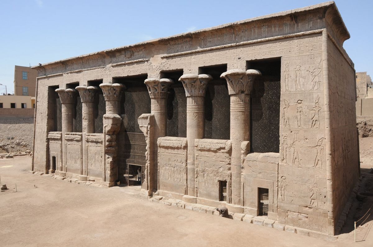 Temple of Esna in Upper Egypt