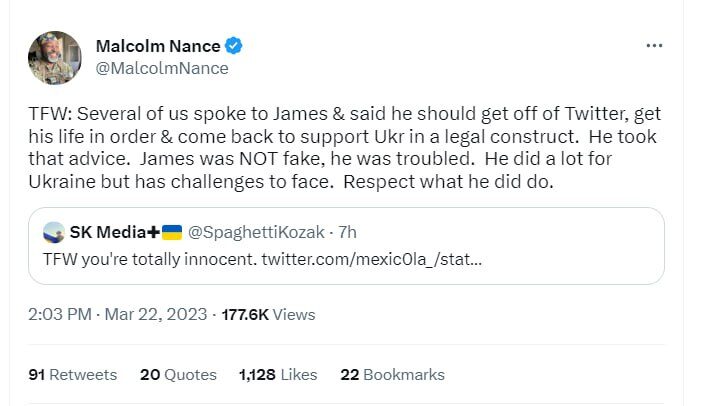 malcolm nance tweet
