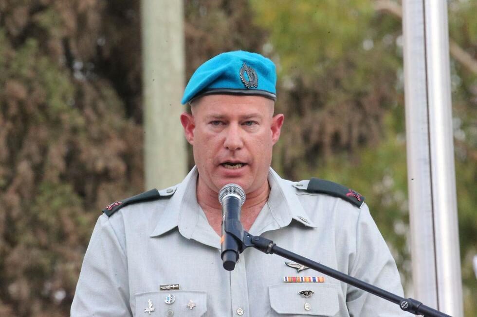 Click to enlarge IDF Spokesperson's Unit chief Hidai Zilberman