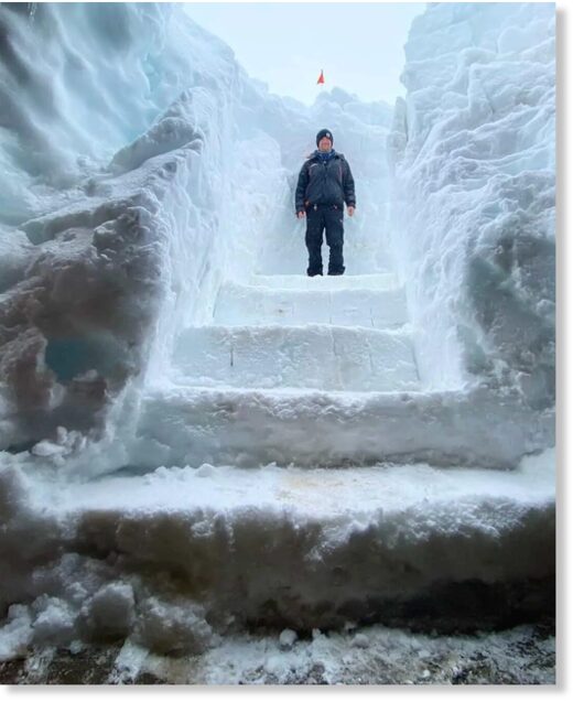 Dodge Ridge, CA. Deep. 700 inches deep.